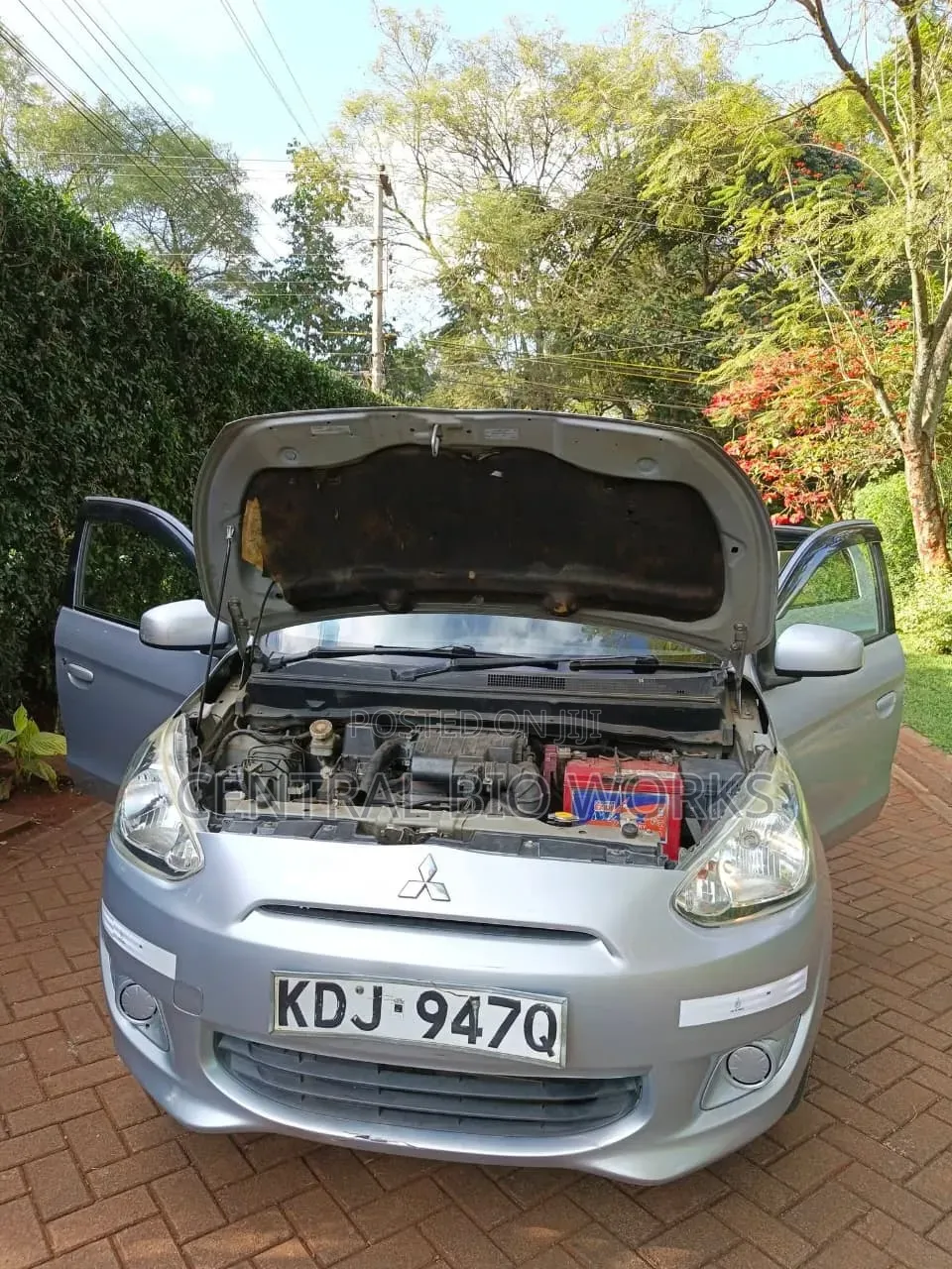 Mitsubishi Mirage 2015 Silver
