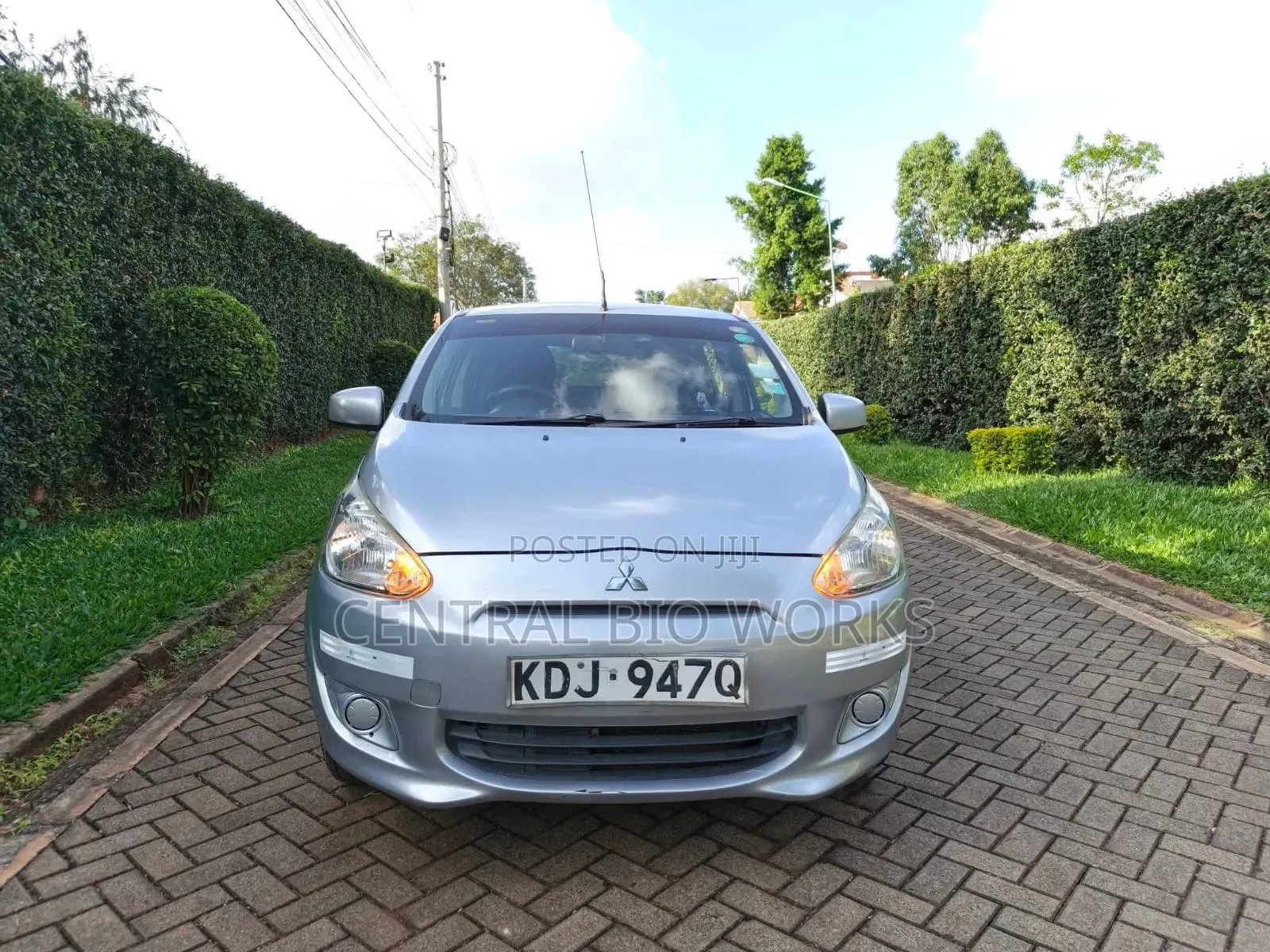 Mitsubishi Mirage 2015 Silver