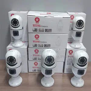 Affordable Prices PTZ Rotating Dual Lens Wifi Bulb Cameras