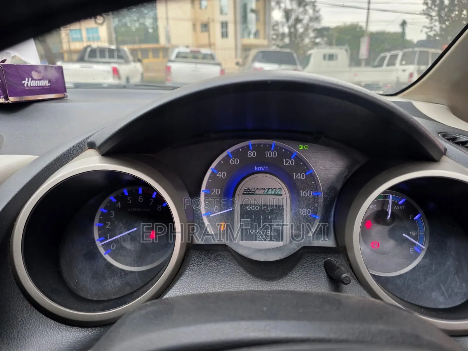 Honda Fit 2012 Red