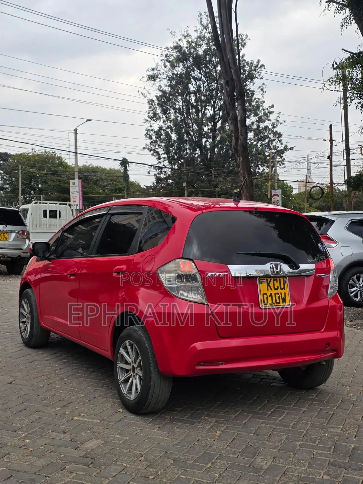 Honda Fit 2012 Red