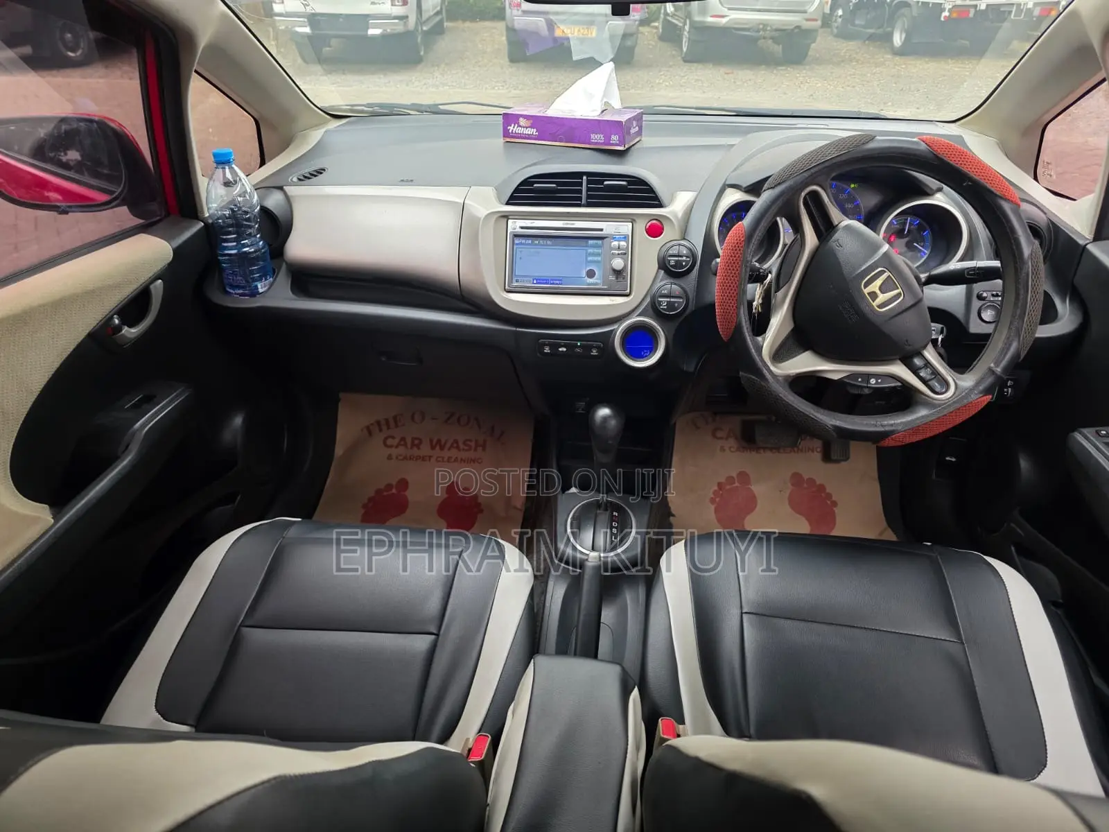 Honda Fit 2012 Red