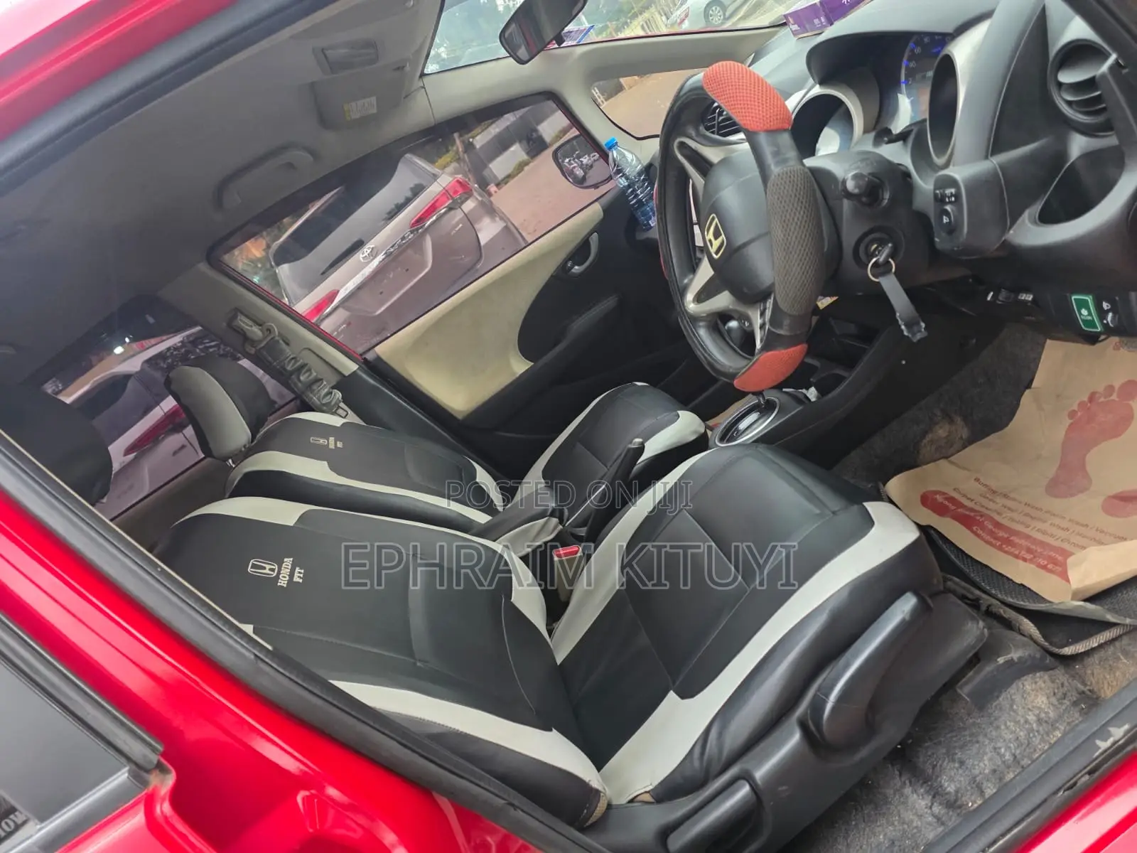 Honda Fit 2012 Red