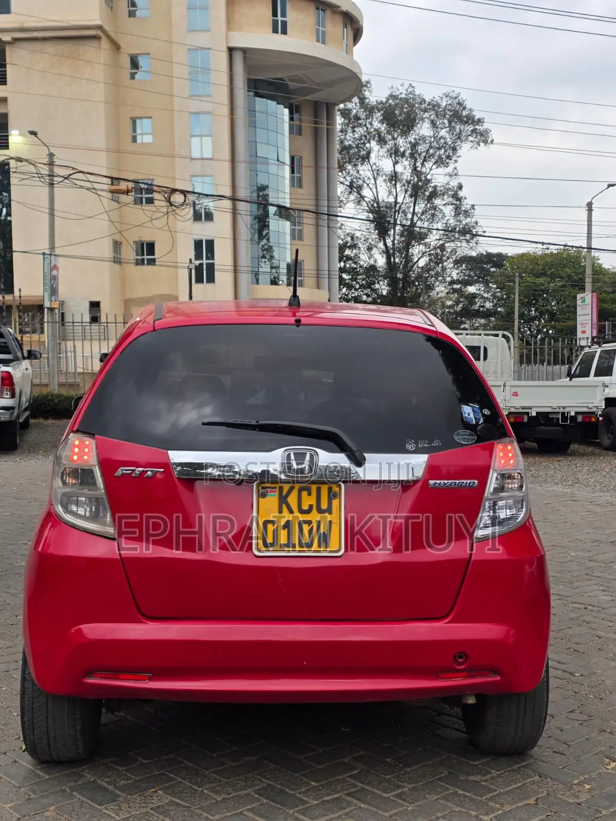 Honda Fit 2012 Red