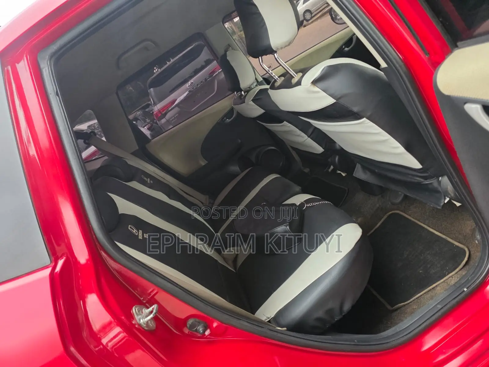 Honda Fit 2012 Red
