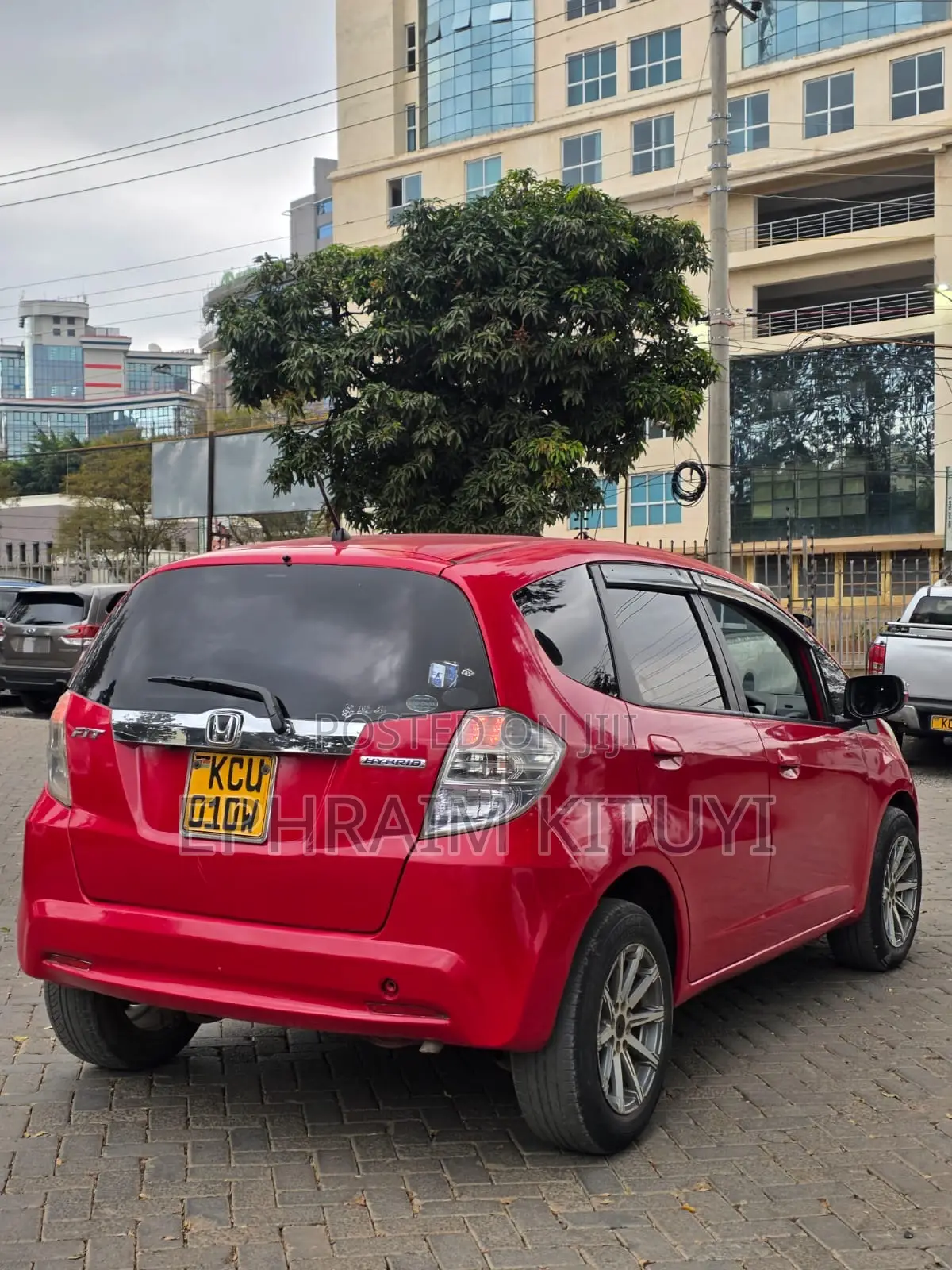 Honda Fit 2012 Red