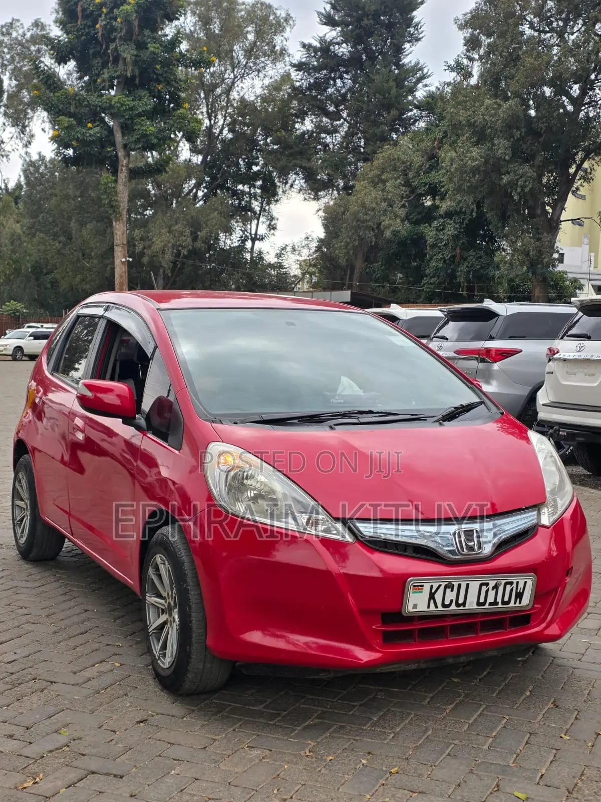 Honda Fit 2012 Red