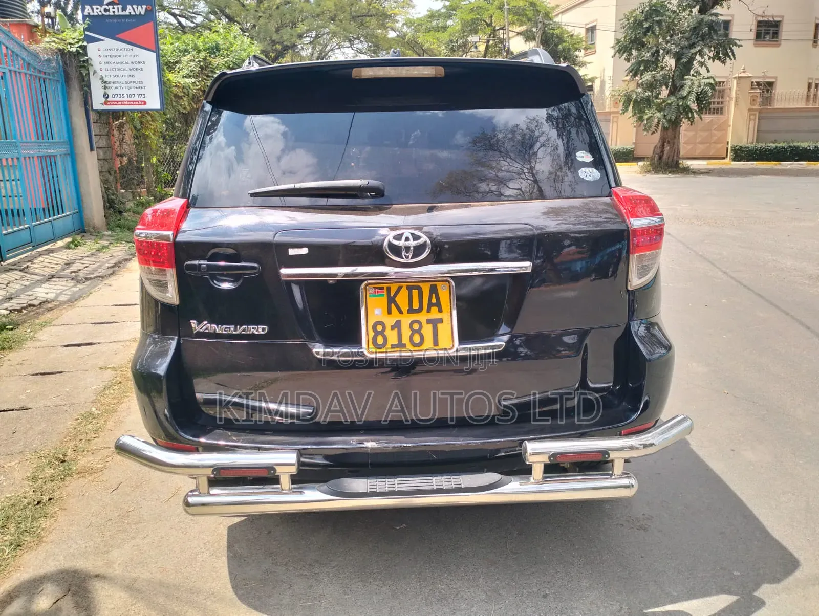 Toyota Vanguard 2013 Black