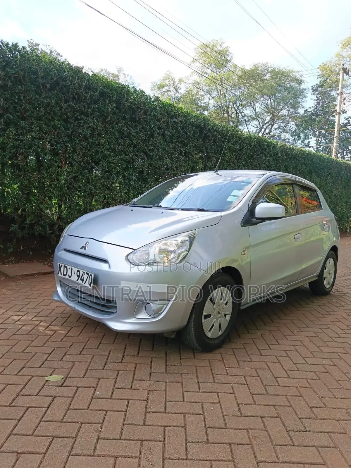 Mitsubishi Mirage 2015 Silver