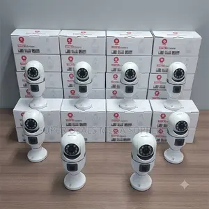 Manufacturer Prices PTZ Rotating Dual Lens Wifi Bulb Cameras