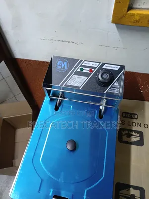 ElectroMate Single Tank Electric Deep Fryer With Lid