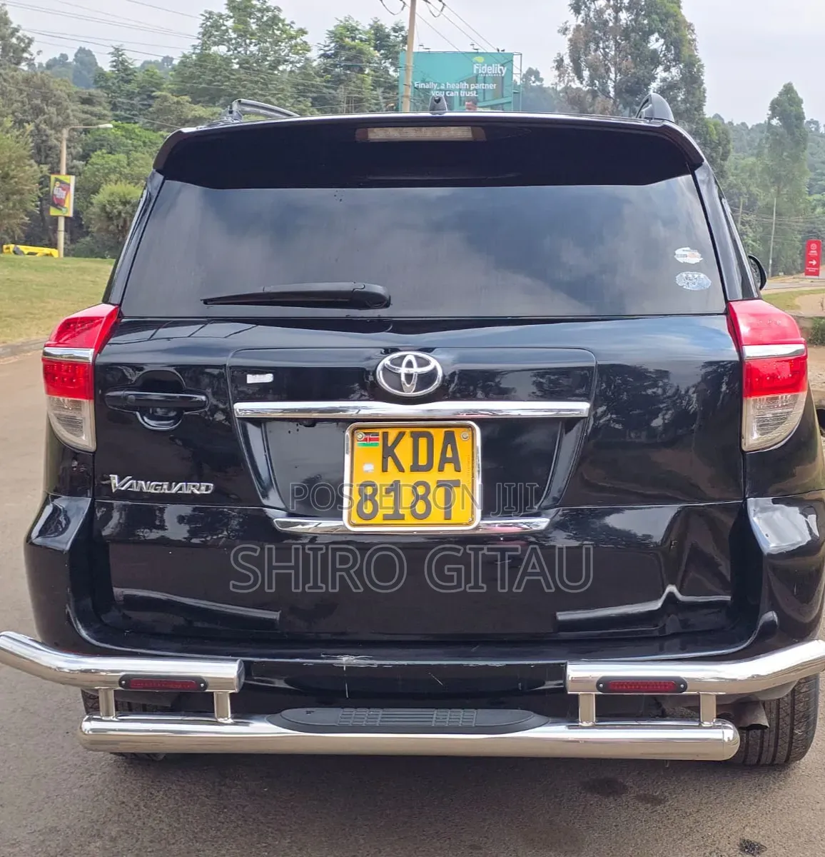 Toyota Vanguard 2013 Black