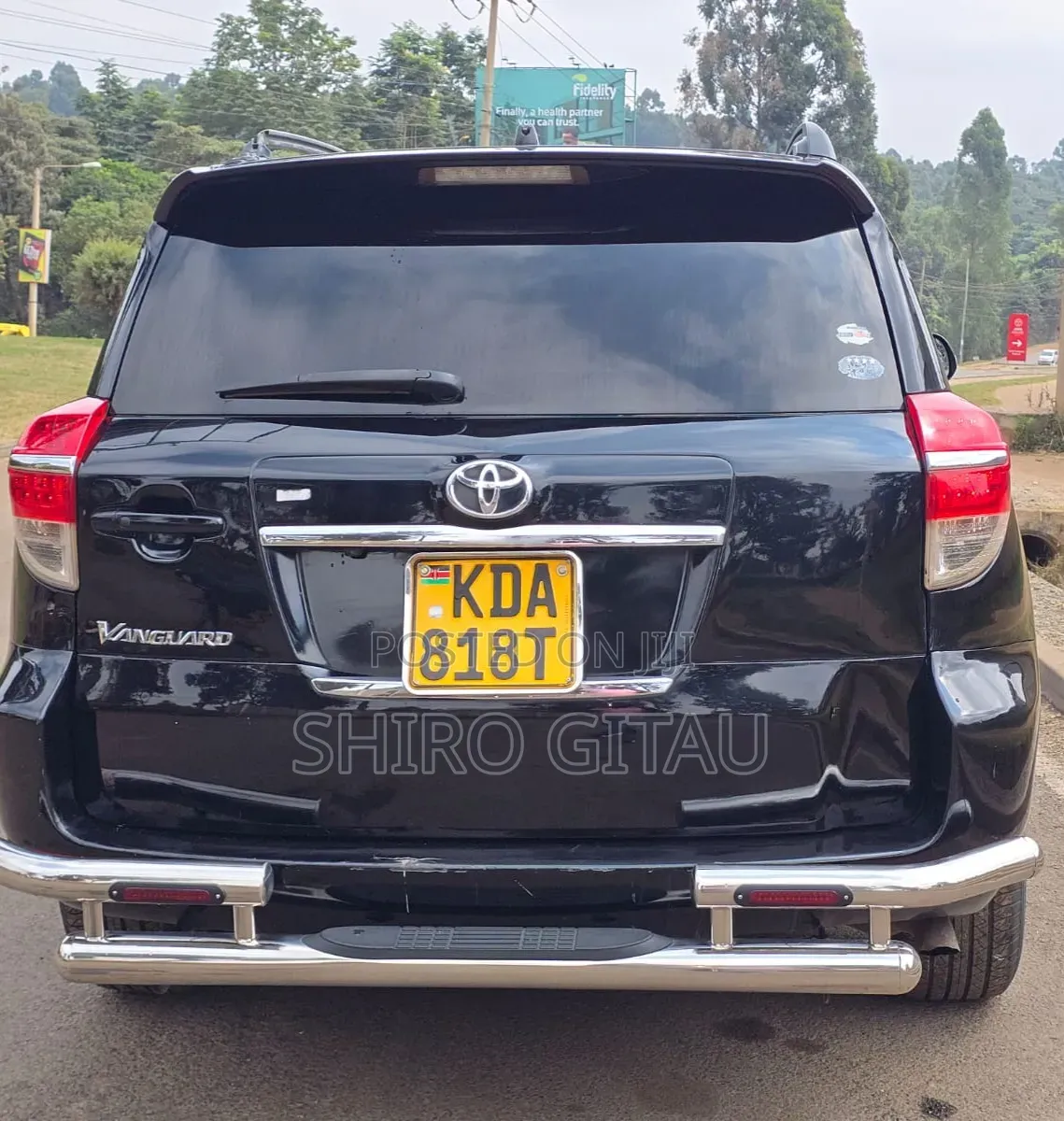 Toyota Vanguard 2013 Black