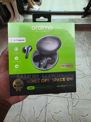 Oraimo SpaceBuds 2 TWS Earbuds – 52dB ANC HavyBass