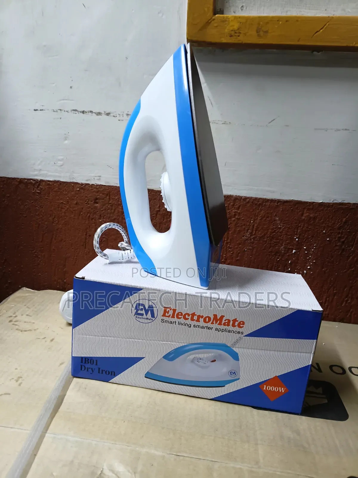 ElectroMate Electric Dry Iron Box for Home Use