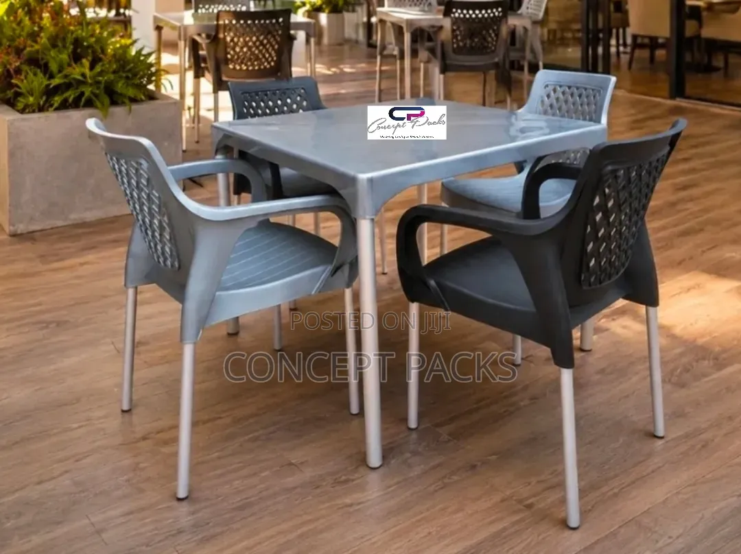Outdoor Table and 4 Chairs.