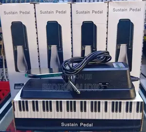 Heavy Duty Universal Sustain Pedal for Piano Keyboards – With Polarity
