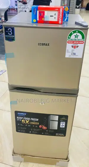 Ecomax 118 Lites Double Door Fridge ( 3years Warranty )