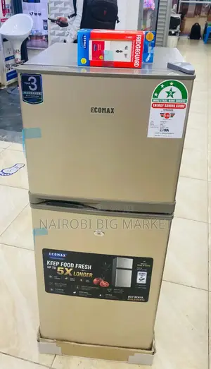 Ecomax 118 Lites Double Door Fridge ( 3years Warranty )
