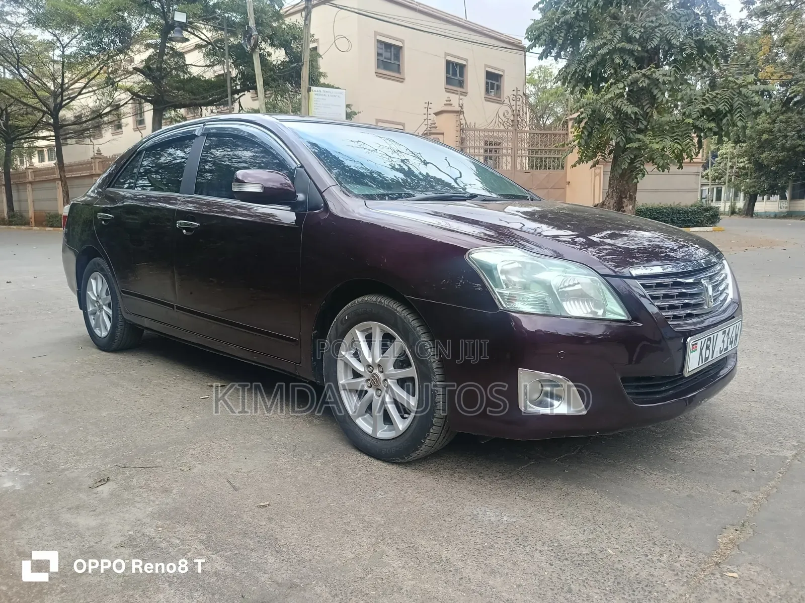 Toyota Premio 2007 Burgundy
