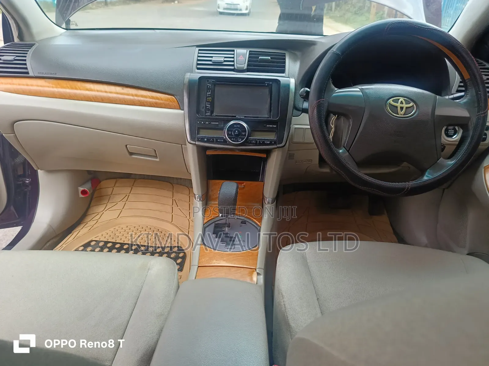 Toyota Premio 2007 Burgundy