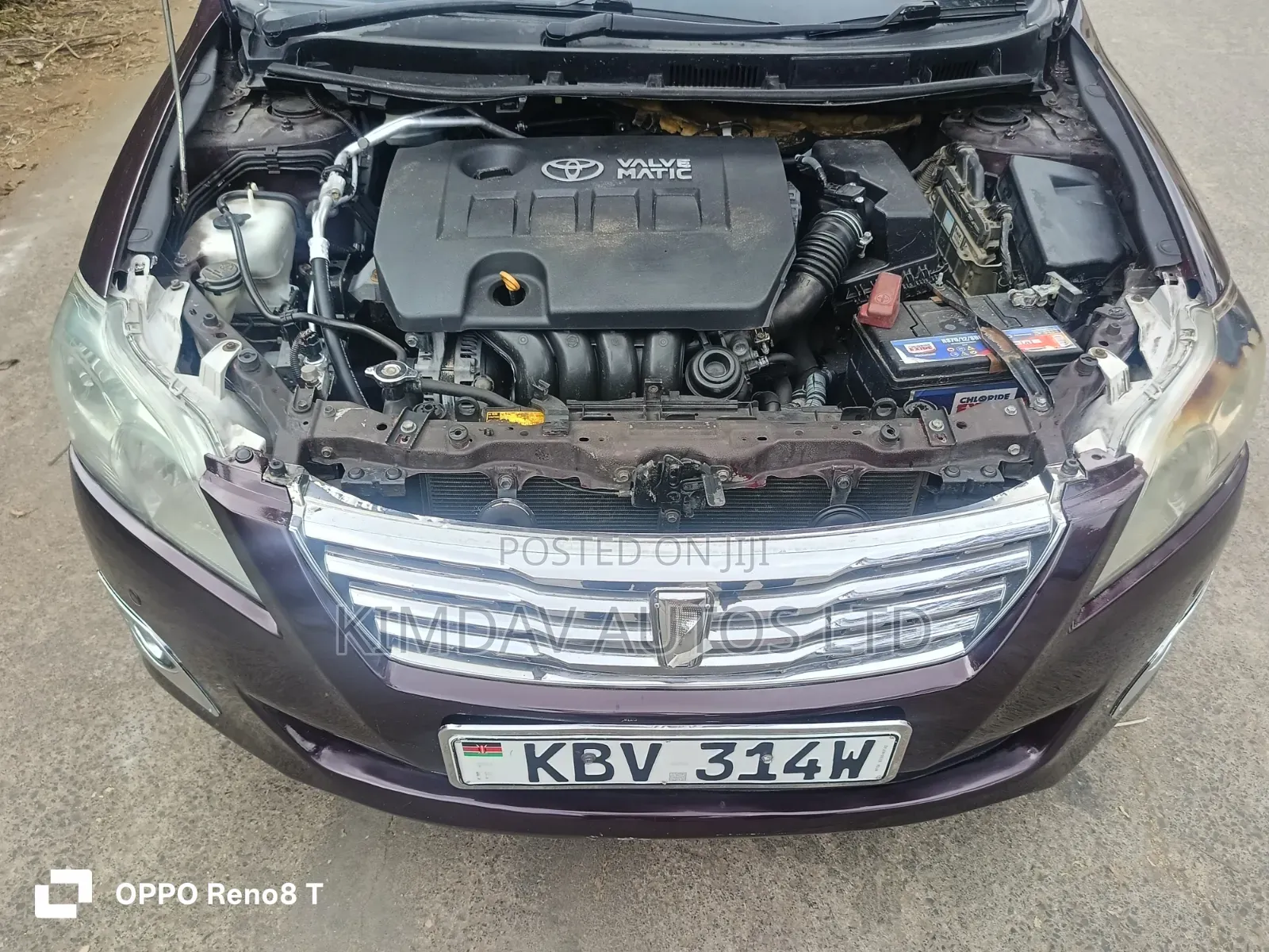 Toyota Premio 2007 Burgundy