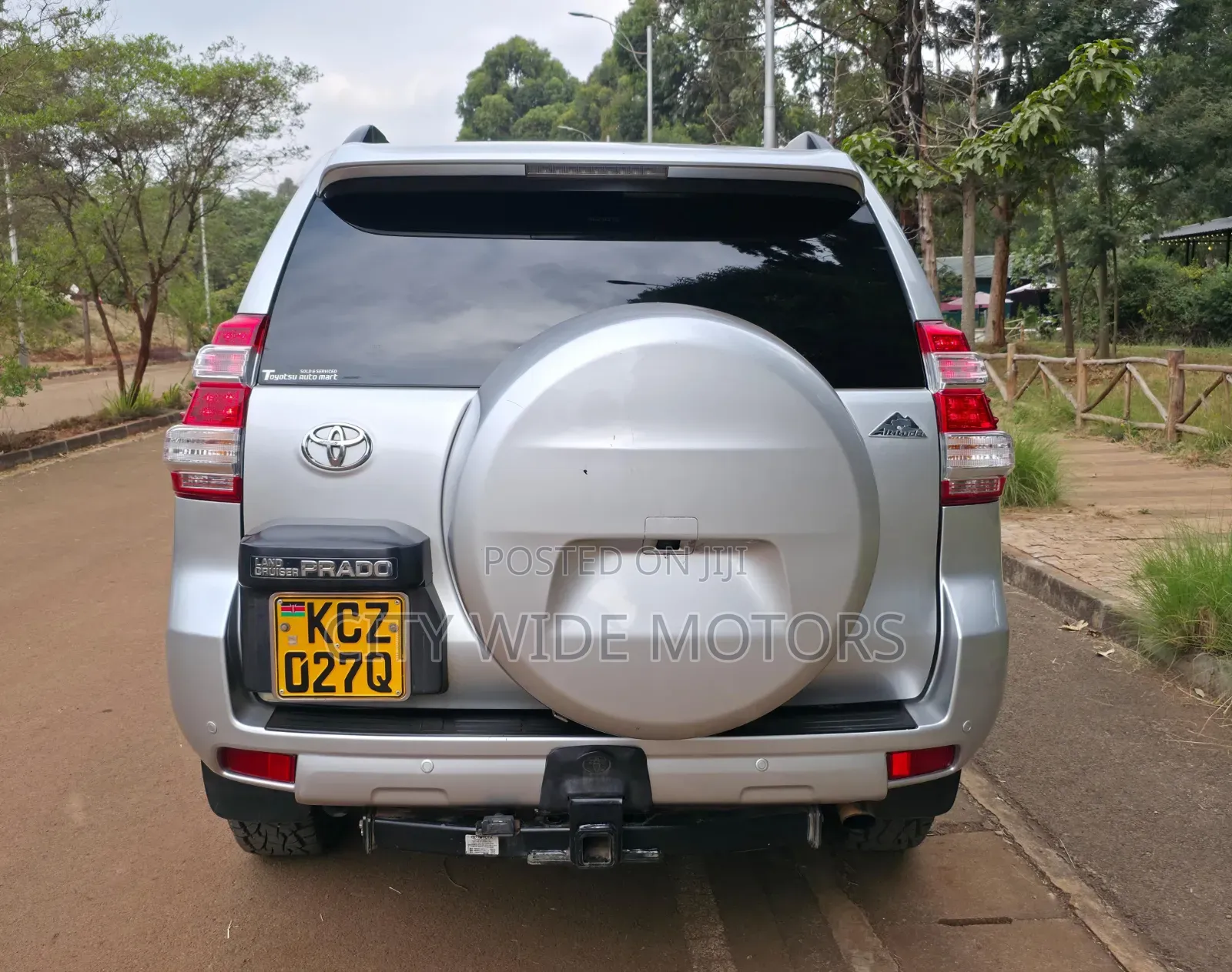 Toyota Land Cruiser Prado 2014 Silver