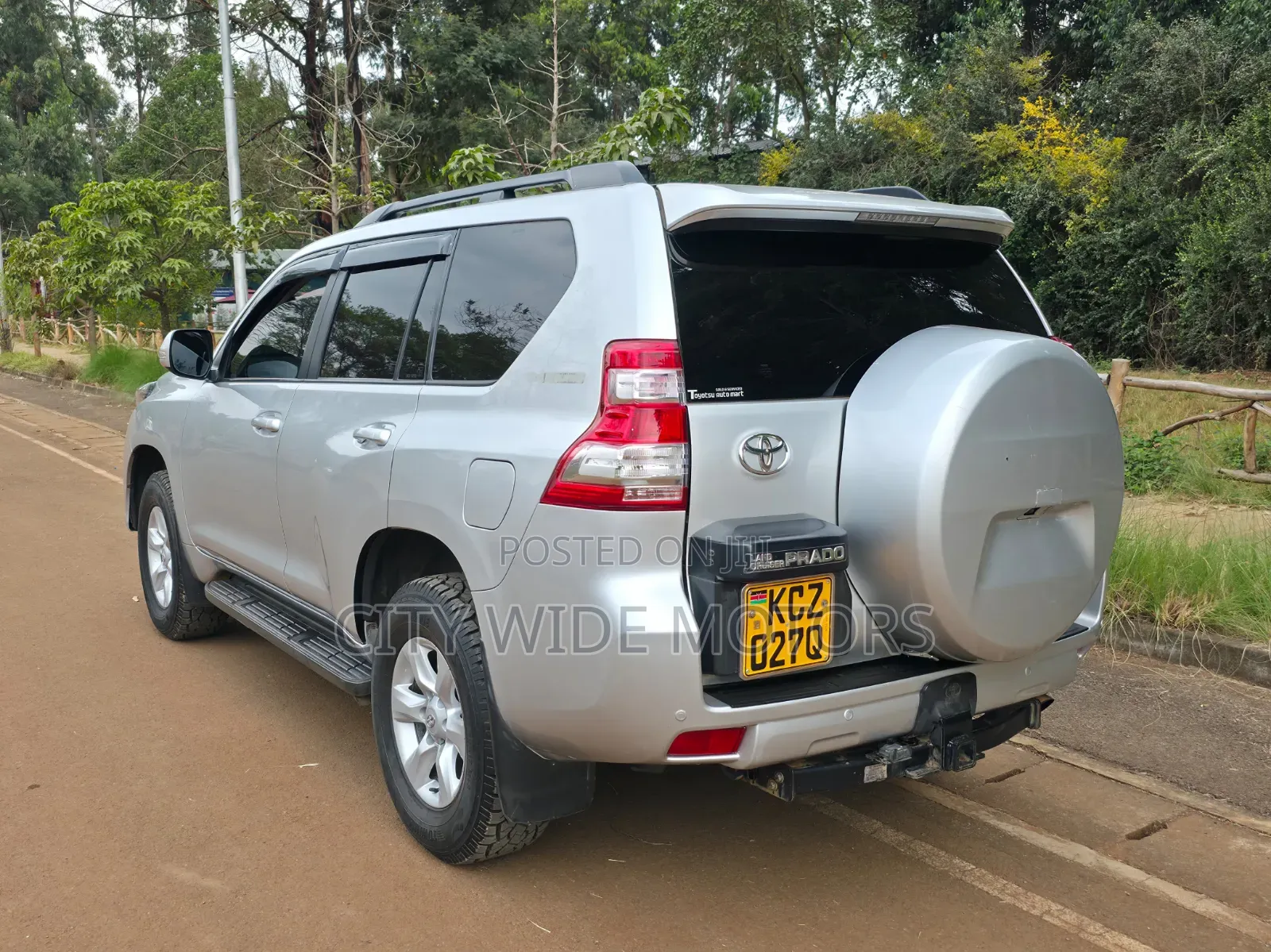 Toyota Land Cruiser Prado 2014 Silver