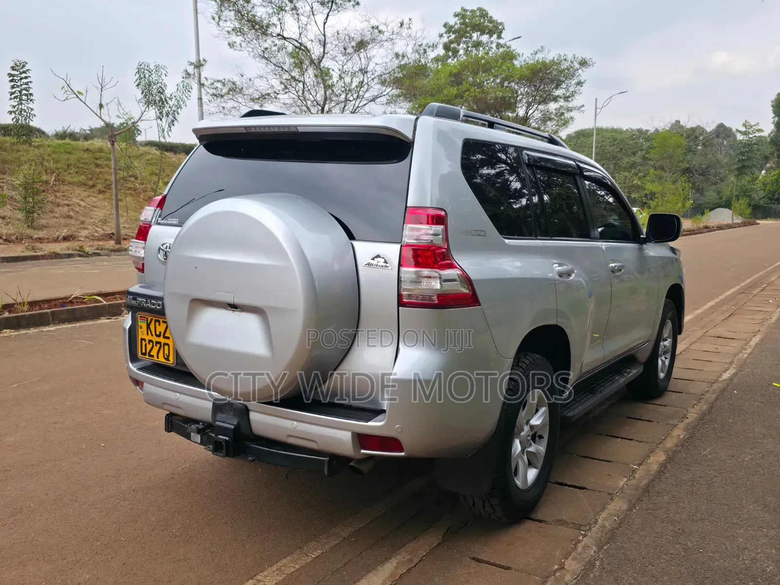 Toyota Land Cruiser Prado 2014 Silver