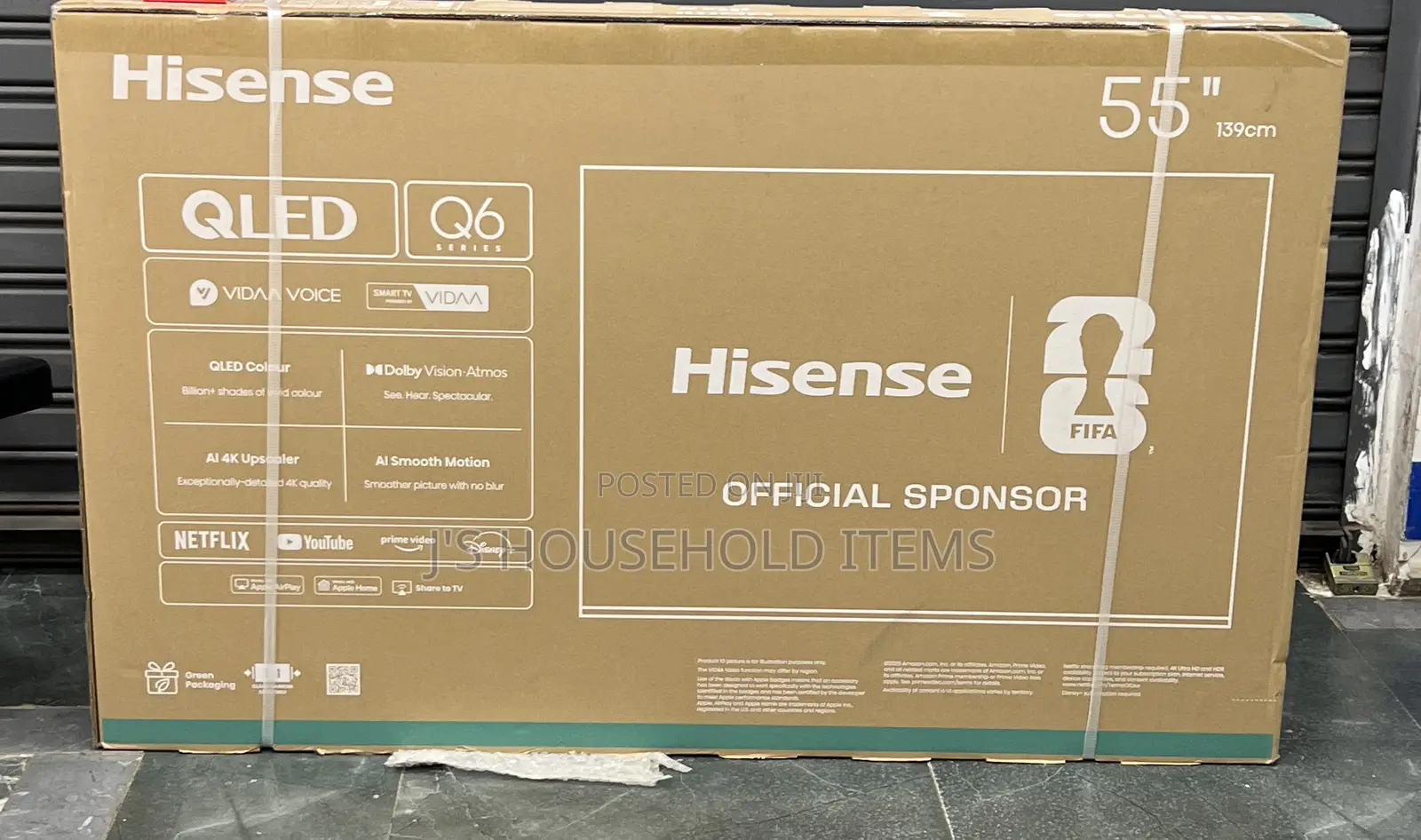 Hisense 55 Inch Smart QLED Q6