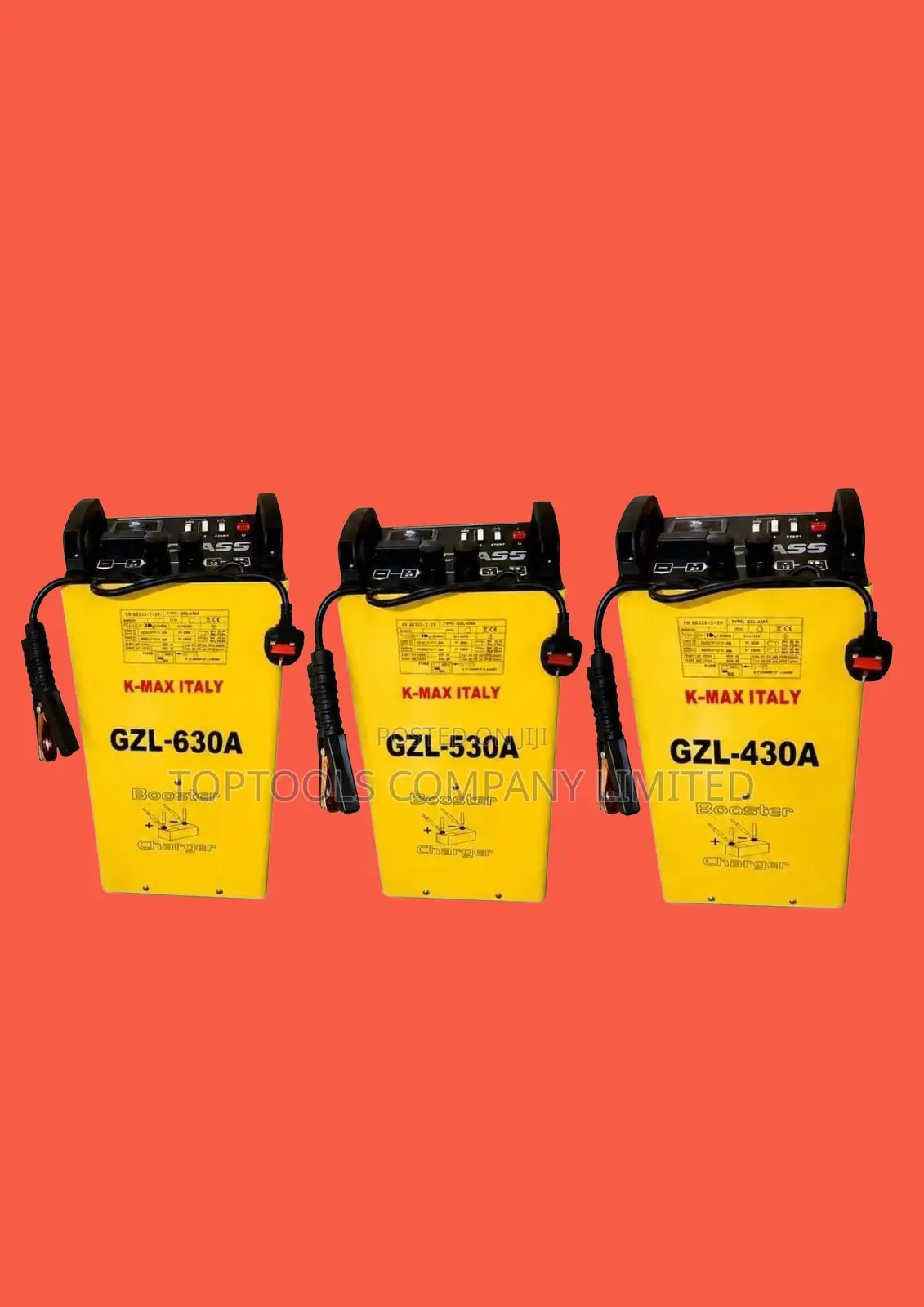 Kmax Heavy Duty Battery Charger 12v 24v 630amps