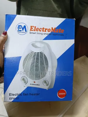 Portable ElectroMate Fan Heater – Ideal for Home Office