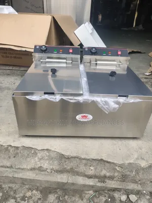 2×17 Litres Double Fryer