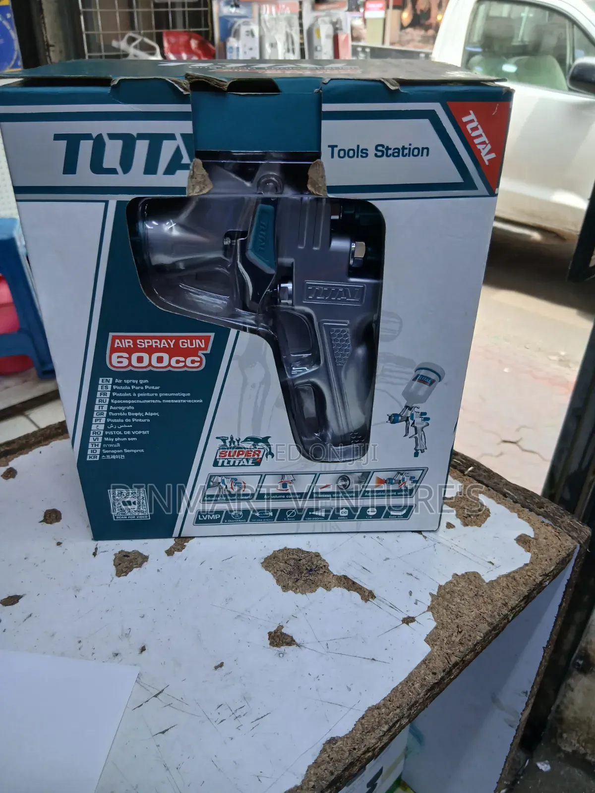 New Total Air Spraygun 600cc/Total Air Spray Gun 600cc