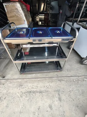 3‐Pan × 3‐Tier Food Warmer