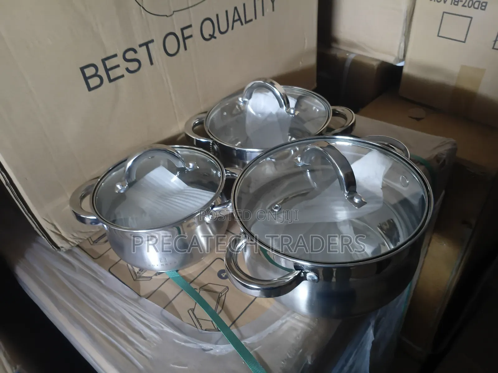 Edenberg 6PCS Kitchen Cooking Pot Set for Everyday Use