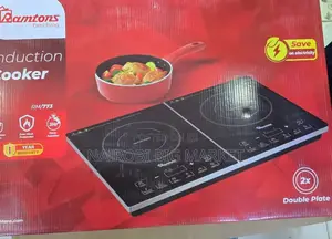 Double Ramtons Induction Cooker With Free Pan
