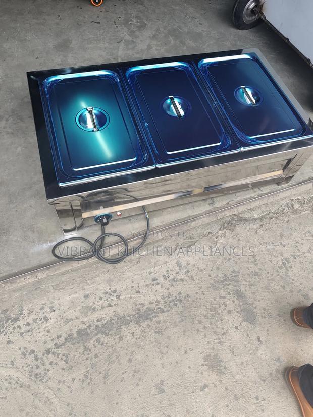 3‐Pan Table‐Top Food Warmer