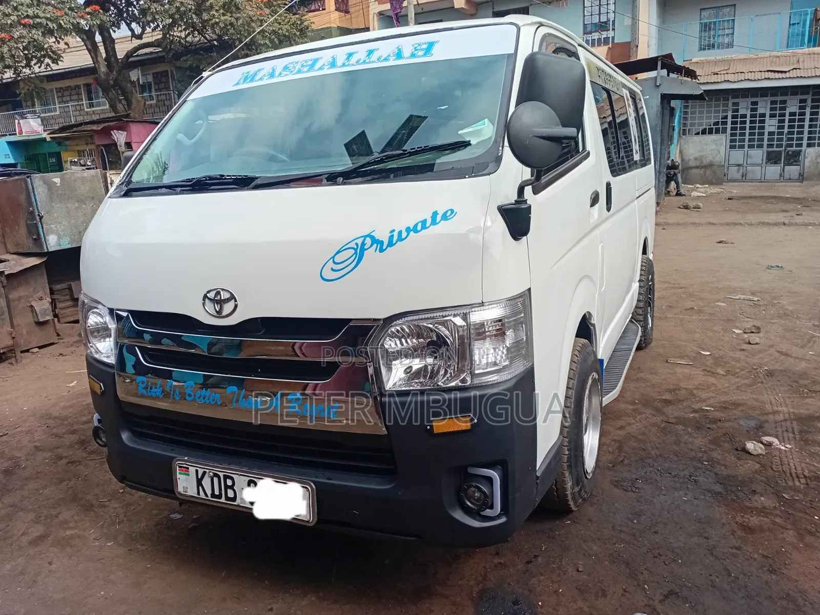 Toyota HiAce 2015 White