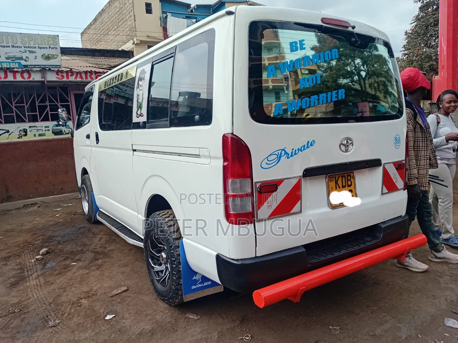 Toyota HiAce 2015 White