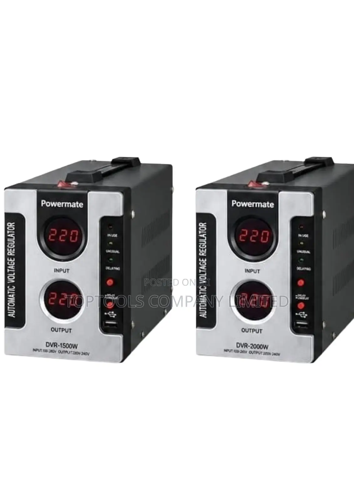 Powermate Digital Automatic Voltage Regulator 3kva