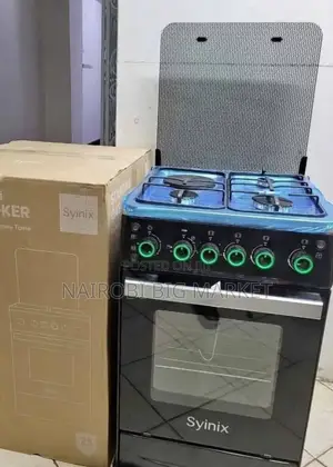 Safety 3+1 50 by 55 Syinix Gas Cooker