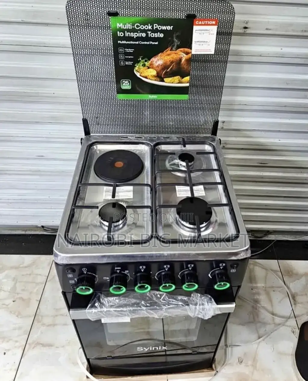 Rapid Hotplate Syinix 50 by 55 Standing Cooker