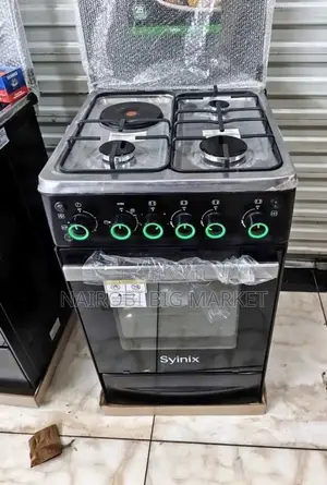 14 Months Warranty Syinix 50 by 55 Free Standing Cooker