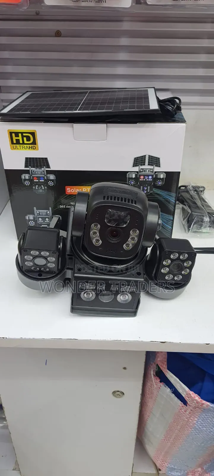 Tripple Lens Solar Cameras
