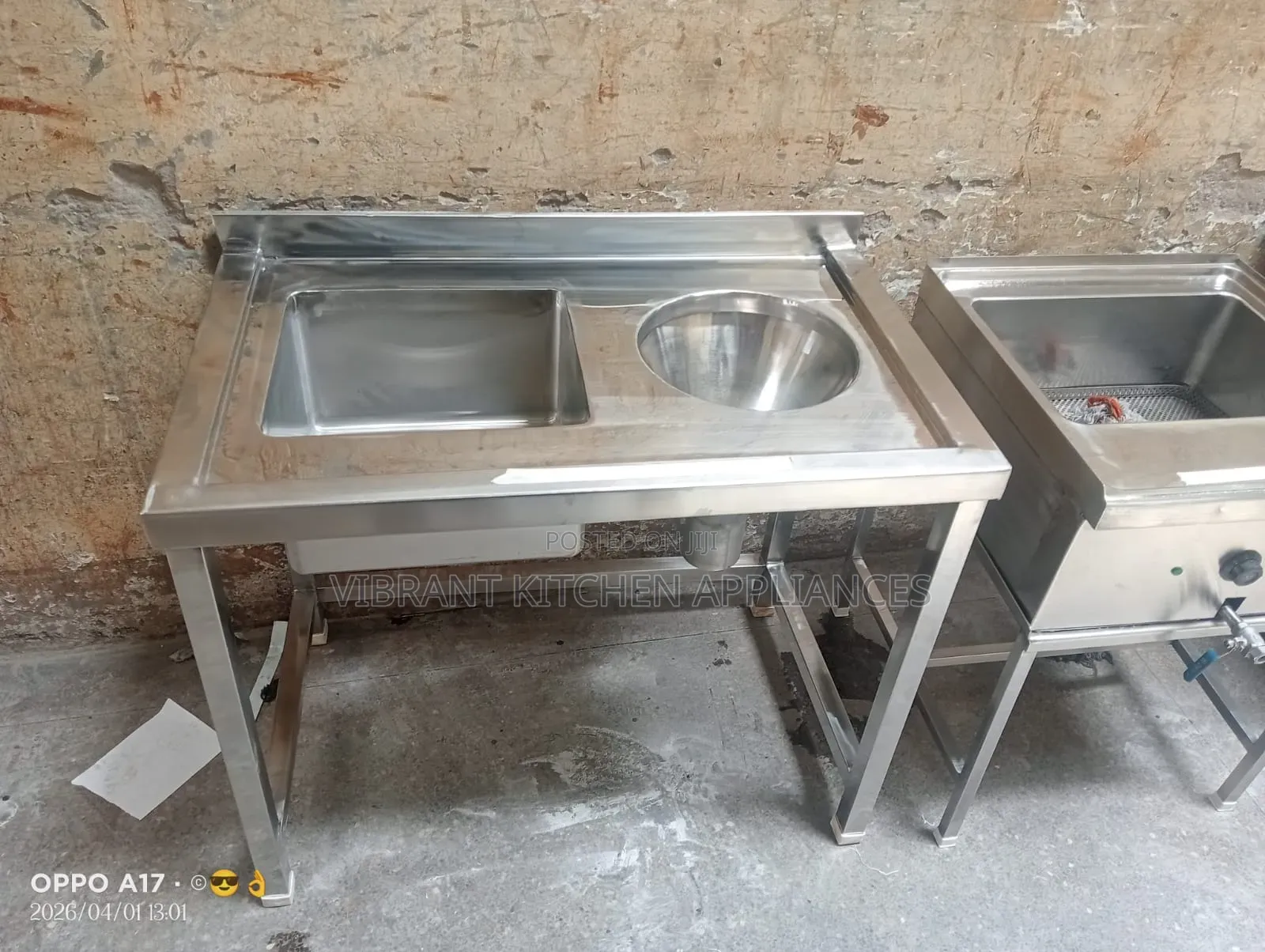 Stainless Steel Sluice Sink