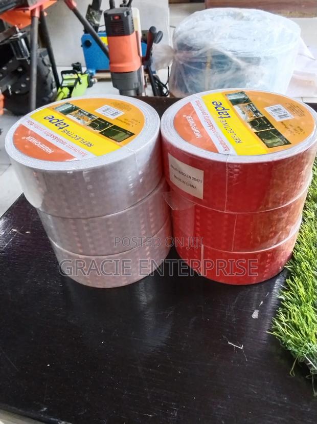 Safety Reflective Warning Tape - thumbnail 2