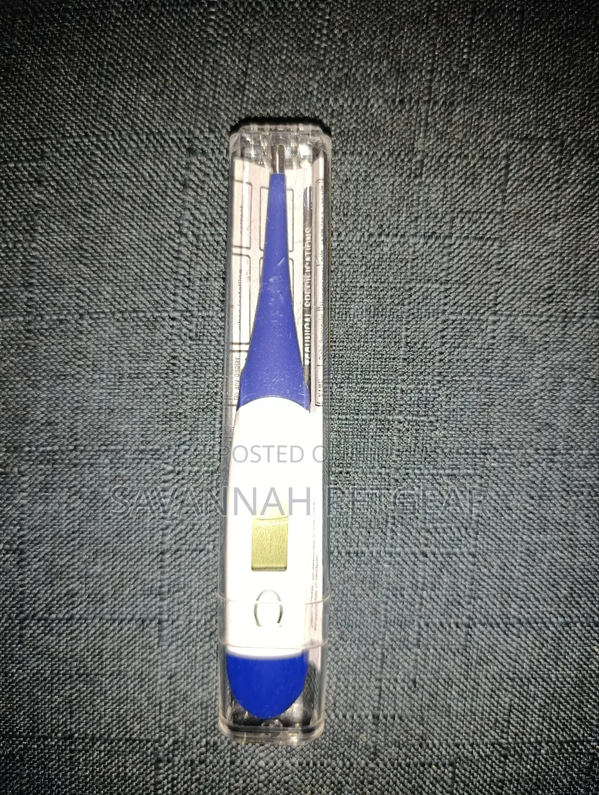 Digital Water Thermometer Accurate Oral Armpit Temperature Reading