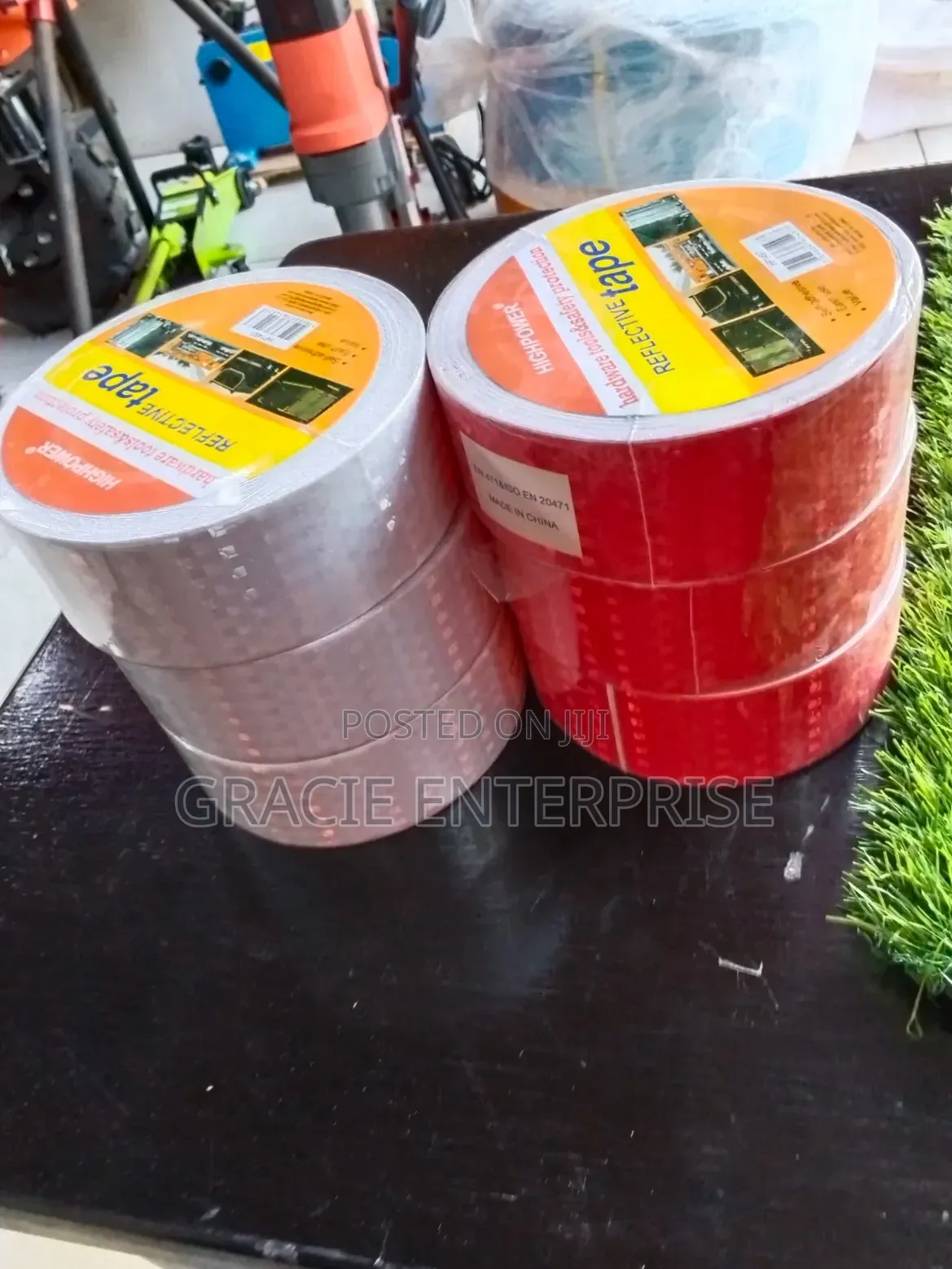 Plain Colors Warning Safety Self Adhesive Reflective Tape
