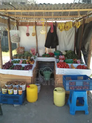 Wooden Grocery Kiosk for Sale